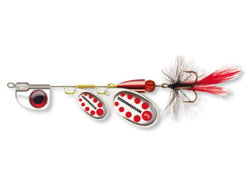 cormoran bullet anti twist silver red fly 1