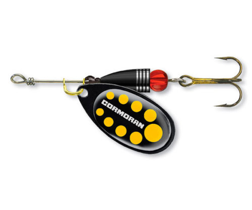 cormoran spinner bulllet Black yellow 1