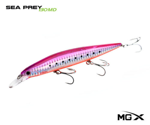 mgx sea prey 130md pink sardine
