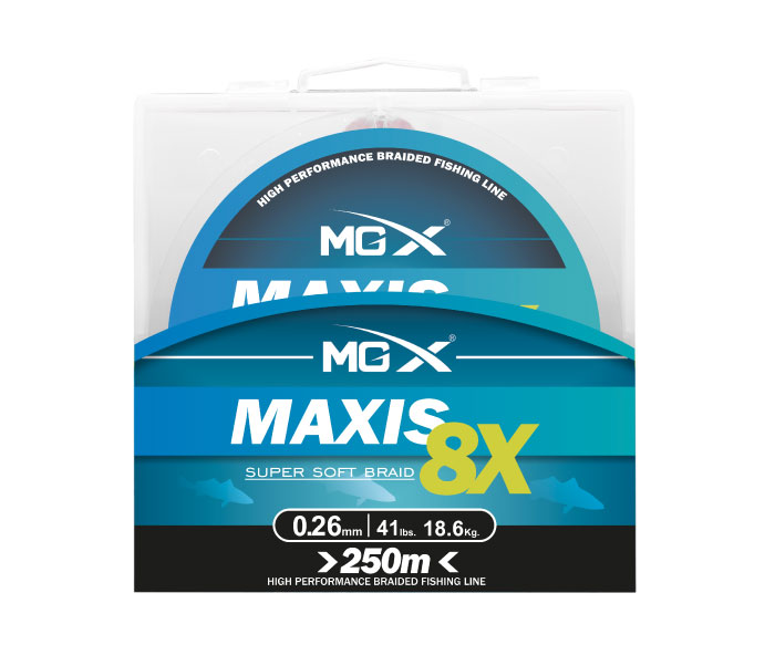 multifilamento mgx maxis 8x 0.26mm