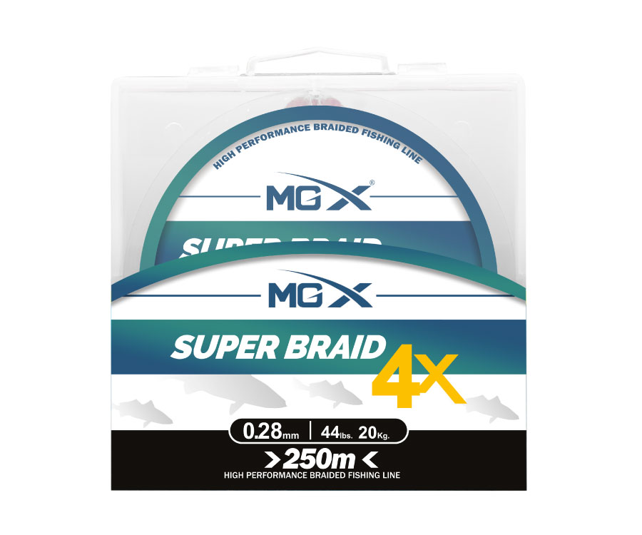multifilamento mgx super braid 4x 0.28mm