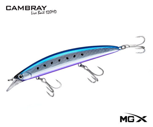 senuelo mgx cambray 120md purple belly sardine II