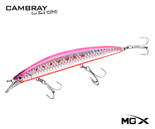senuelo mgx cambray 120md pink sardine II