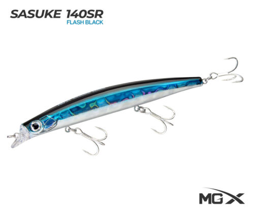 senuelo mgx sasuke 140sr flash black