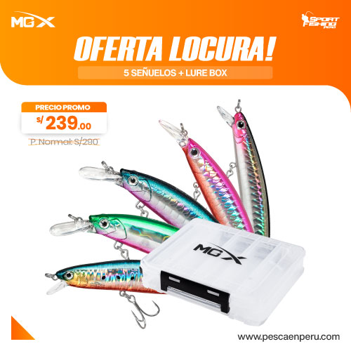 Oferta Locura MGX  SportFishing Perú