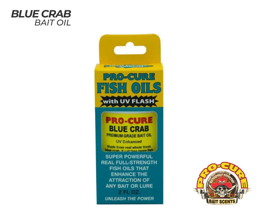 pro cure blue crab bait oils