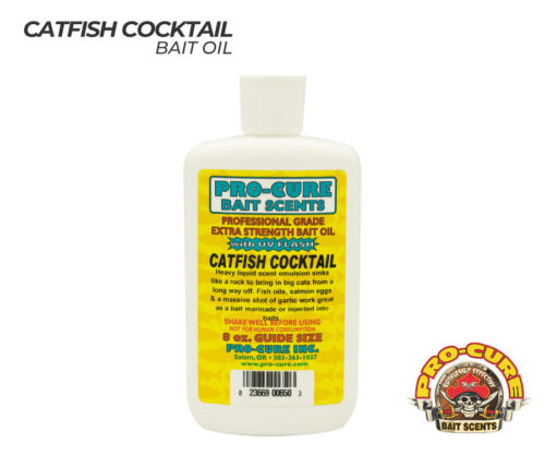 pro cure catfish cocktail bait oils