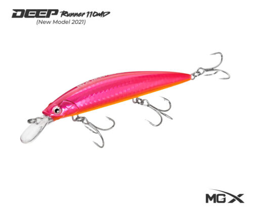 senuelo mgx deep runner 110md full pink III