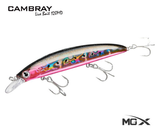 senuelo mgx cambray 120md pink flash sardine III