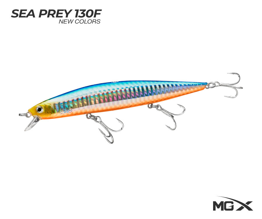senuelo mgx sea prey 130f blue pearl