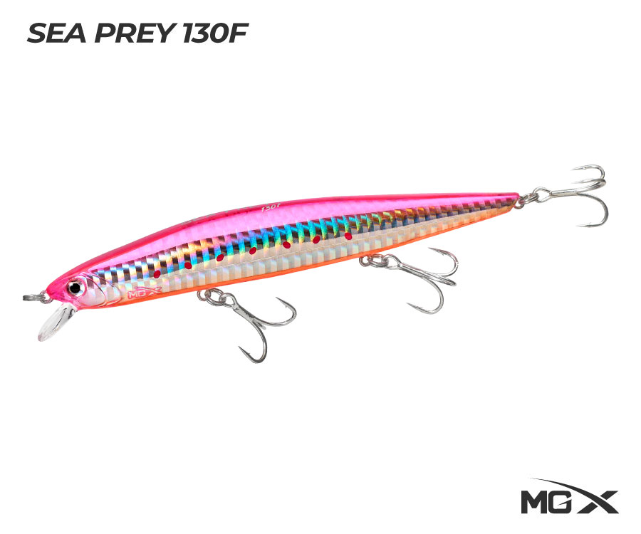 senuelo mgx sea prey 130f pink sardine