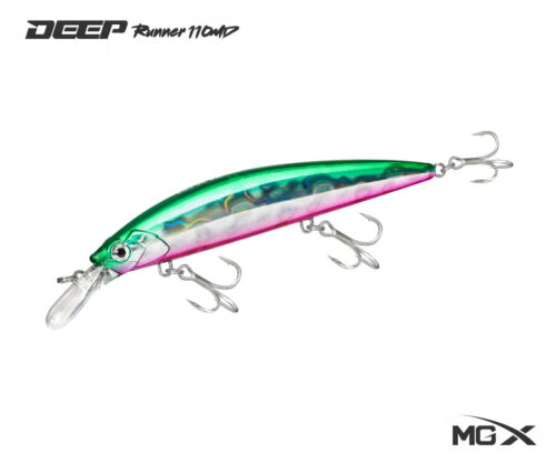 senuelo mgx deep runner 110md shinner purple belly