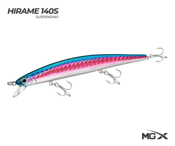 Señuelo MGX Hirame 140 S - Blue Pink