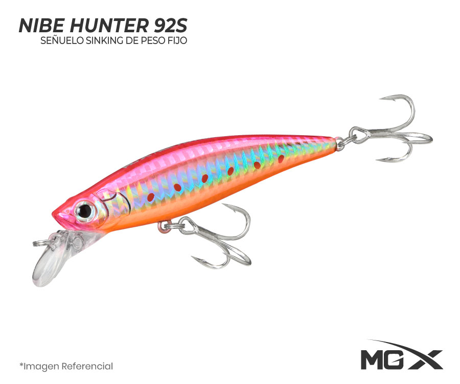 senuelo mgx sasuke 140sr pink sardine