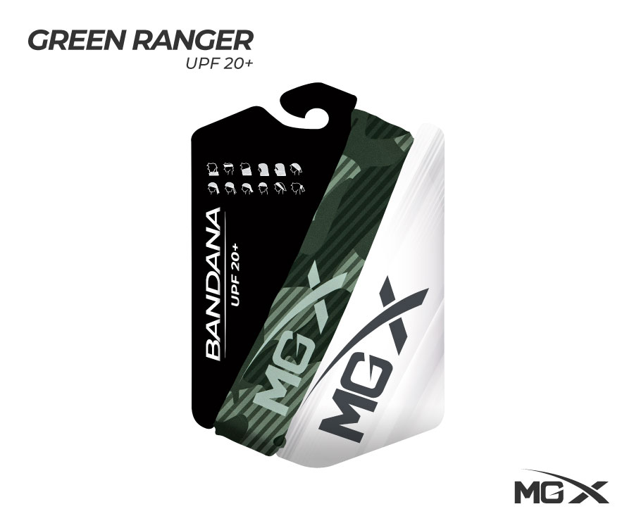 bandana mgx green ranger