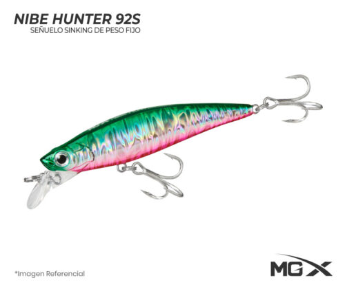 senuelo mgx nibe hunter 92s shinner pink belly