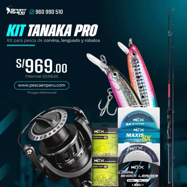04 kit de spinning tanaka pro