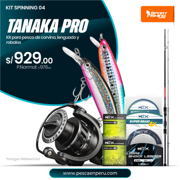 Kit de spinning 04 - Tanaka Pro