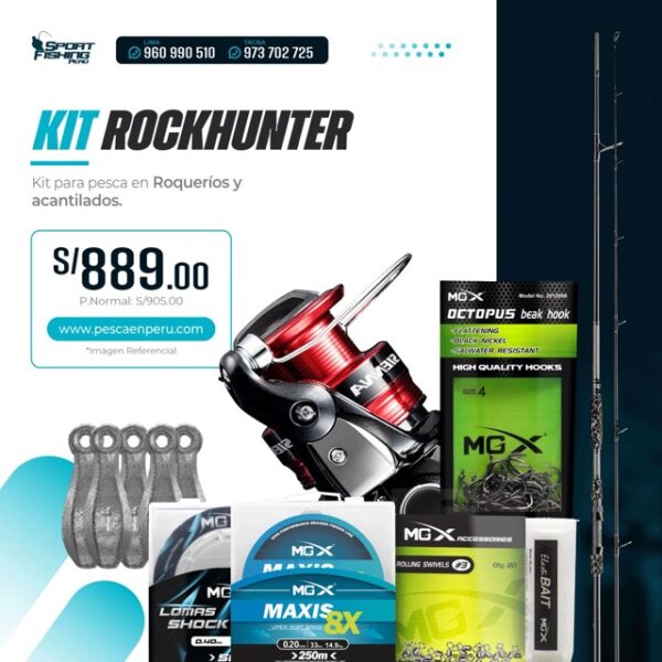 21 kit de rockfishing rockhunter abril