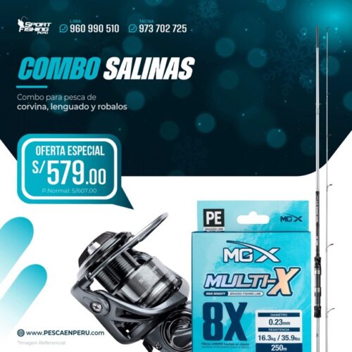 09 combo de spinning salinas