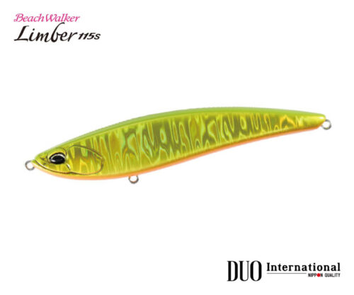 senuelo duo beachwalker limber 115s hirame gold