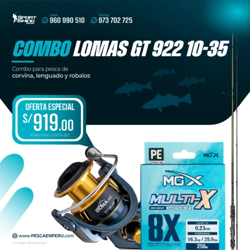 COMBO LOMAS GT 922 10 35