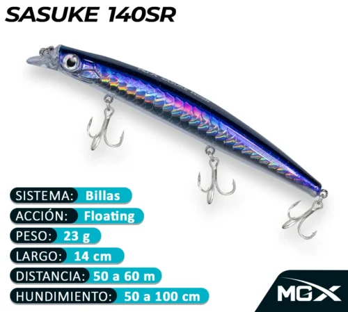 MGX SENUELO MINNOW SASUKE 140SR 185 ANCHOVETA