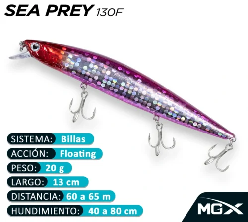 MGX SENUELO MINNOW SEA PREY 130F 019 KRILL