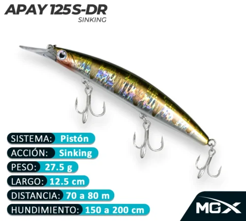MGX SENUELO MINNOW APAY 125SDR 220 BORRACHITO II